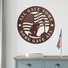 RealSteel All Gave Some, Some Gave All Metal Memorial Sign