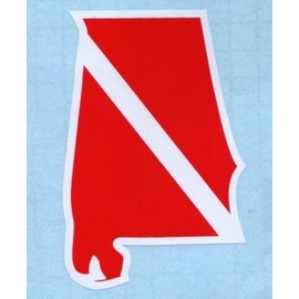 JB Alabama Dive Flag