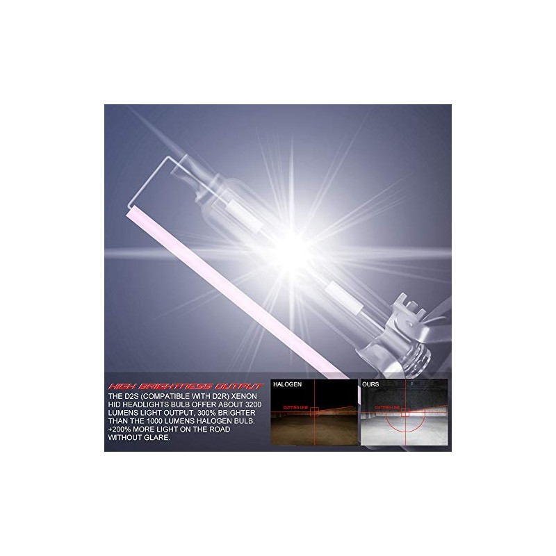 D2S HID Xenon Bulb 10000K 12V 35W