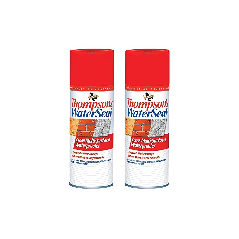 Thompsons TH.010100-18 Clear Multi-Surface Aerosol Waterproofer (Twо Pаck)