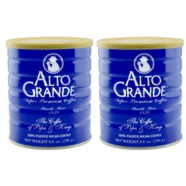 Alto Grande Super Premium Coffee Ground 8.8 Ounces - 2 cans