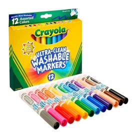 Crayola Ultra Clean Markers 12ct