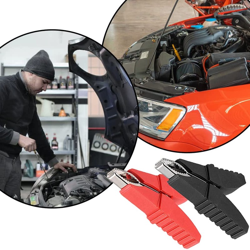 Crocodile Clips 2 Pack Butterfly Type Insulative Full Protective Alligator