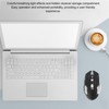 2.4GHz Wireless BT Mouse Dual Mode Silent Easy Operation Ergonomic
