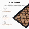 Anji Mountain Heavy Duty Waterproof Rubber Shoe Storage Mat Organizer/Boot