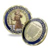 St Christopher Challenge Coin Protect Us Patron Saint of Travelers