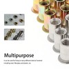 Gueenky Pack of 100 Rivet Nuts M8, Rivet Nuts M8