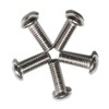 ISO 7380 Oval Screws with I-6 Point A2 Stainless Steel