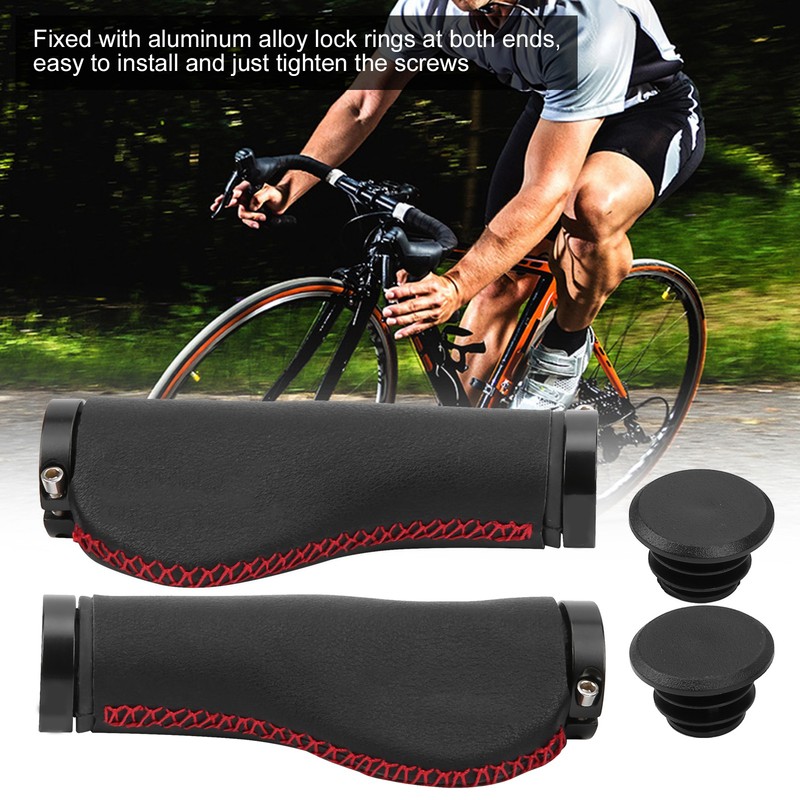 ZTTO Bicycle Handlebar Cover Fiber Leather Protection Mountain Bike Handle