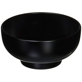 Common 13855 Soup Bowl, 11.8 fl oz (340 ml), Black