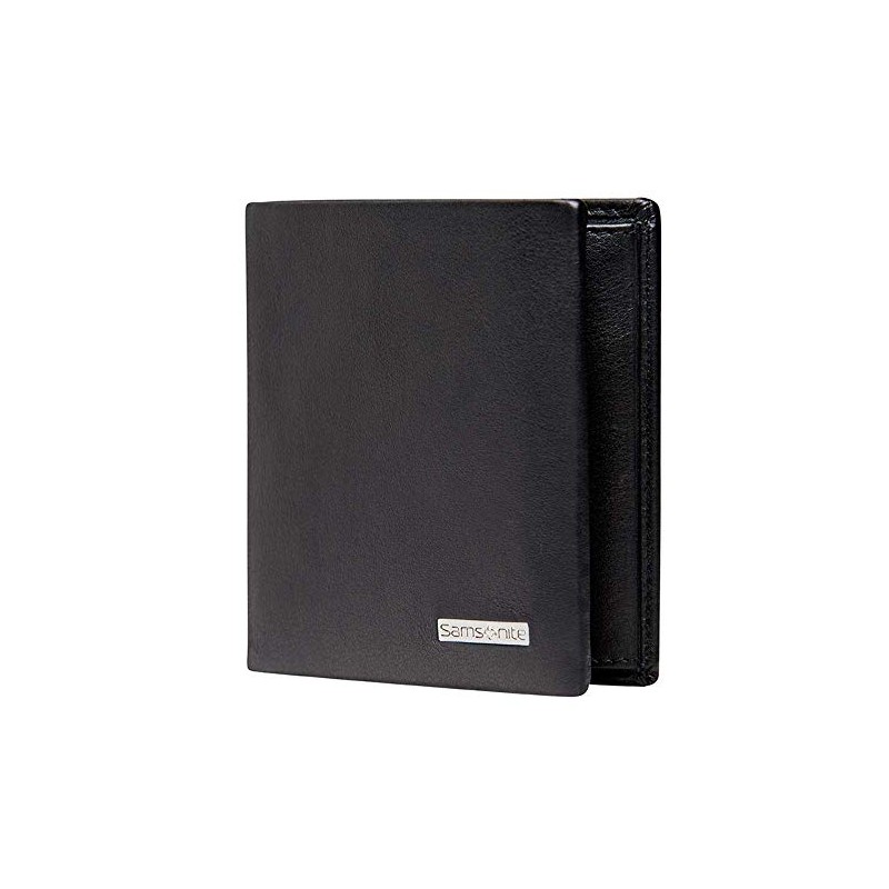 Samsonite Deluxe RFID Leather Wallet Slimline with Coin and 3