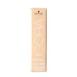 SCHWARZKOPF Igora Royal Nude Tones Permanent Color Creme 2.1 oz - 4-46 Medium Brown Beige Chocolate