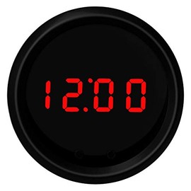 Intellitronx M8009R LED Digital Clock, Red/Black