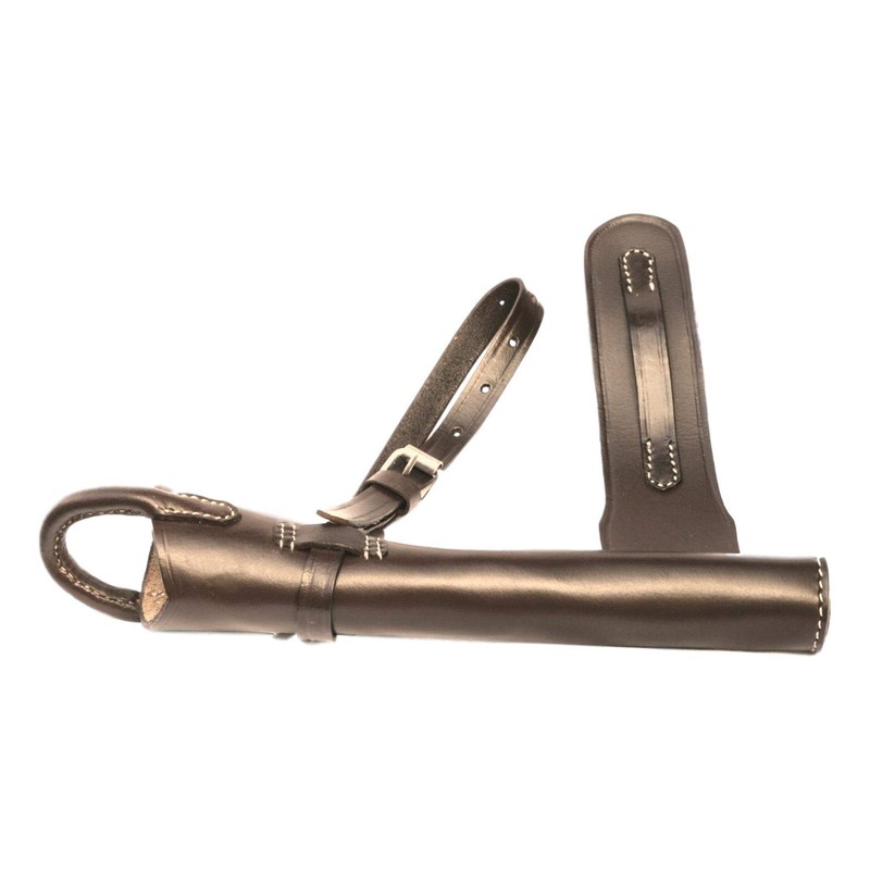 Gamekeepers Cottage gifts Copper Hunting Horn in Leather Case with