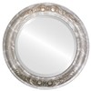 Round Beveled Wall Mirror for Home Decor - Florence Style