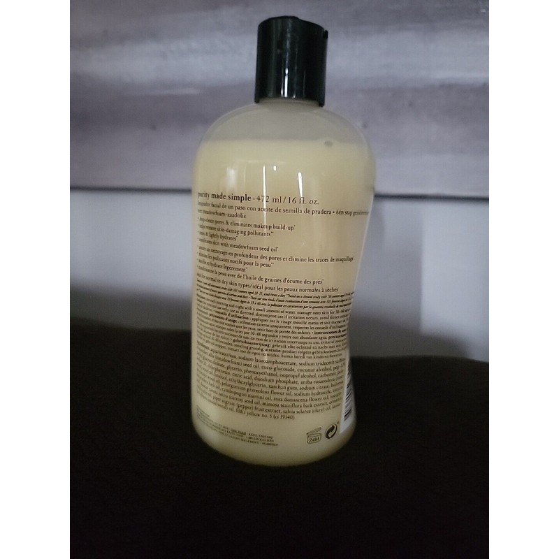 Simple Philosophy Purity Made Simple One-Step Facial Cleanser- 472 mL