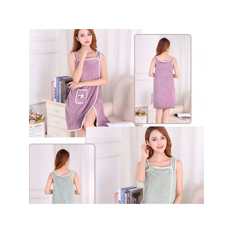 EGTMA Toalla Microfibra Con Bolsillo Para Manos Libres Absorbente