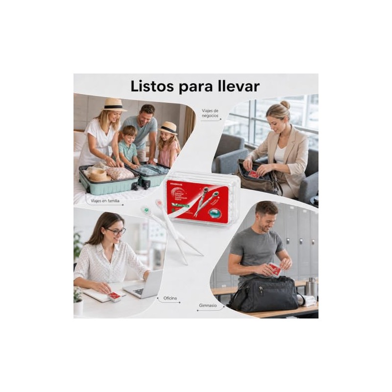 20 Piezas Mini Cepillos de Dientes Desechables con Pasta
