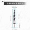 vibedor 3/4" Durable Reamer Drill Bit, M2 HSS Taper Chucking