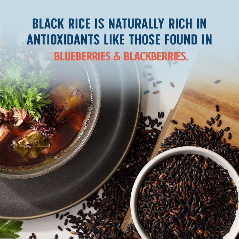 Lundberg Organic Rice, Black Pearl - Whole Grain Gourmet Black