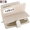 UTO Women's PU Leather Wallet Large Capacity 15 Card Slots