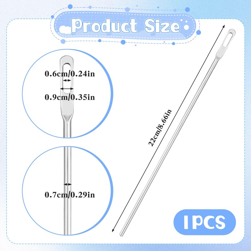 Drawstring Threader Tool, Simple Needle Threader Easy Large Hoodie String