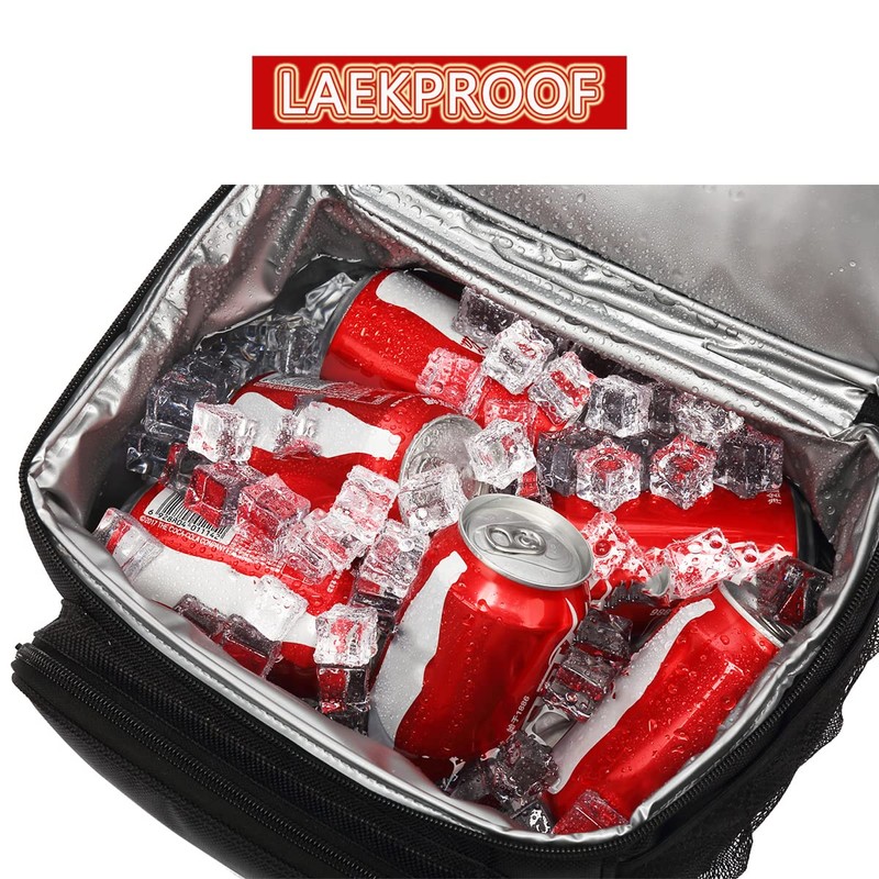 FlowFly Insulated Lunch Bag Adult Lunch Box Large Cooler Tote