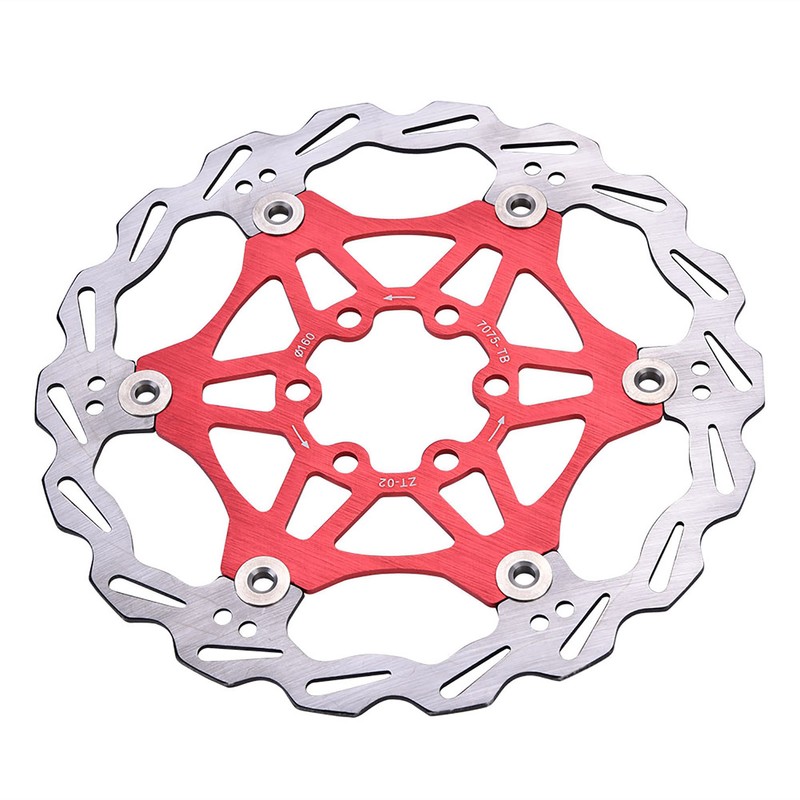 ZTTO 160mm 6 Bolts Mountain Bike Floating Brake Disc Pad