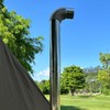 Takelablaze 4PCS Elbow Pipe 90 Degree Chimney 2.36" Stainless Steel