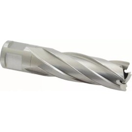 Hougen 3/4" Cutter Diam x 2" Cutting Depth, Bright Finish, HSS Annular Cutter...