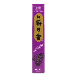 Morning Star Incense Incense Musk, 50 CT