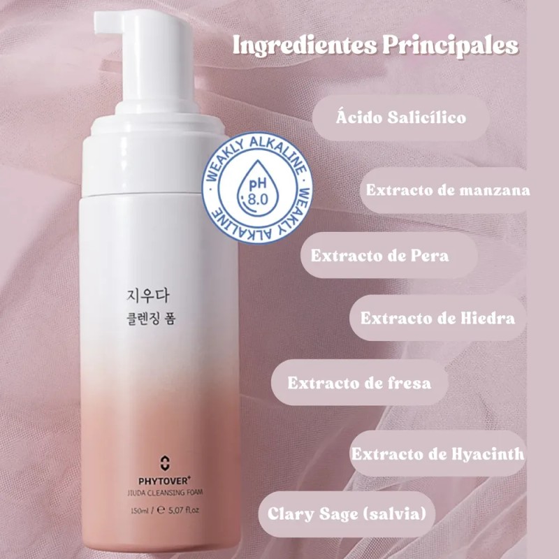 Skincare Coreano Jabon Espuma Antiacne Piel Grasa Y Mixta