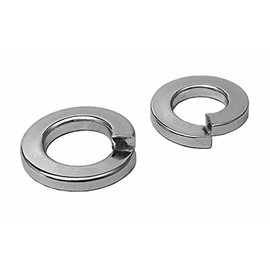 Cy-Chrome MPB171 Chrome Split Lock Washer Alloy Steel 1/4" Chrome (Pack of 100)