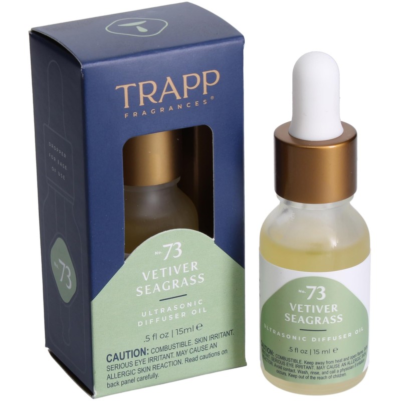 Trapp No. 73 Vetiver Seagrass 0.5 oz. Ultrasonic Diffuser Oil