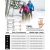 RIGWARL Waterproof Mens Women Gloves for Cold Weather, -5℉ Warm