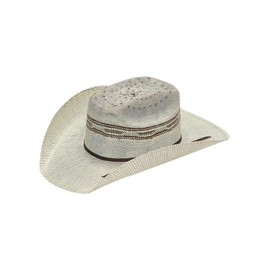 Twister Boys' Bangora Straw Cowboy Hat Brown Medium