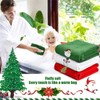 Embroidered Christmas Towels, 3-Pack Gift Set, Christmas Towels Holiday Hand