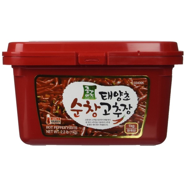 Jonga Vision Hot Pepper Paste, 2.2 Pound