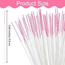 360PCS Ear Hole Floss Piercing Cleaner Floss Disposable Piercing Aftercare Cleaning Line for Girls Women Men Ear Hole Care Cleaning Tool for Women Men(160Pcs/Tube*2, Pink)