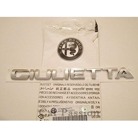 Alfa Romeo Giulietta 'Lettering and Emblem, Logo On The Back, My 2016