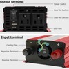 SLWHYZL 1200W Power Inverter, Modified Sine Wave Inverter with 8
