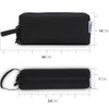 Waytex 931170 Pencil Case Large Capacity 2 Compartments School Office