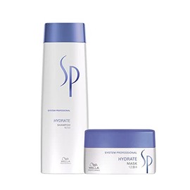 Wella System Professional SP Hydrate Shampoo 250ml & Mask 200 mL Combo Pack