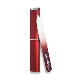 Bliss Kiss Czech Crystal Glass Nail File - Gentle & Durable