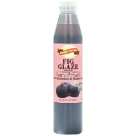 Supremo Italiano Balsamic Fig Glaze 12.9 Fl Oz Pack of 1 Gourmet Condiment