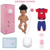 YOYOExment Reborn Baby Dolls Black Girl, 18 Inch Realistic Baby