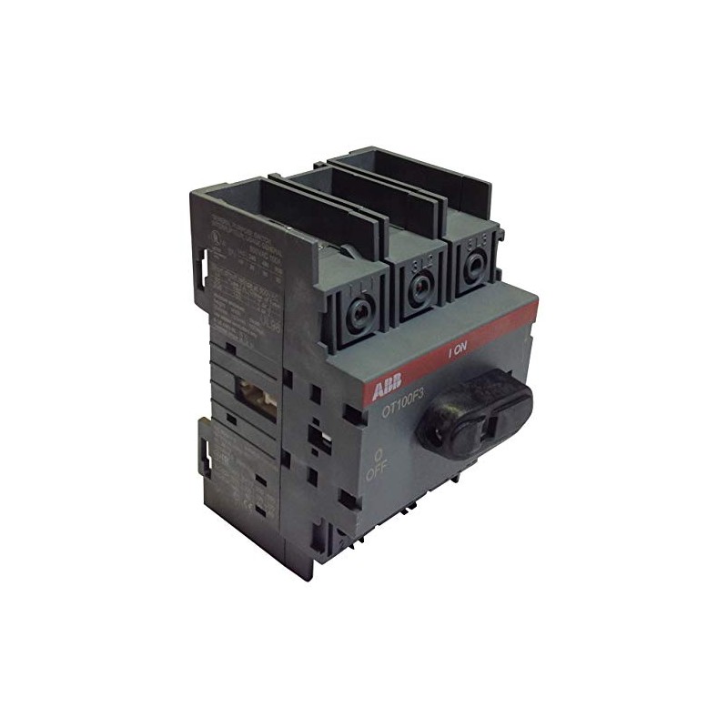 ABB OT100F3 Non-Fused Disconnect, 100 Amp, 3-Pole