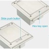 Elbe Inno ELBE Inno-Bodeneinbausteckdose, Au?ensteckdose, 1 Stecker und 1 USB-Anschluss