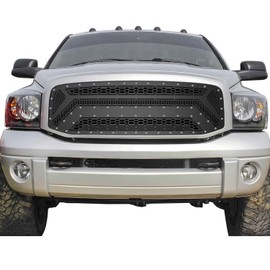 APG - 1-Pc Black Laser Cut Sheet Main Sheet Grille