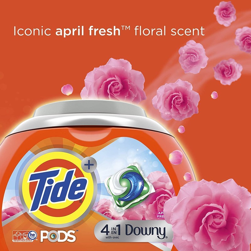 Tide Pods with Downy April Fresh, 104 Count
